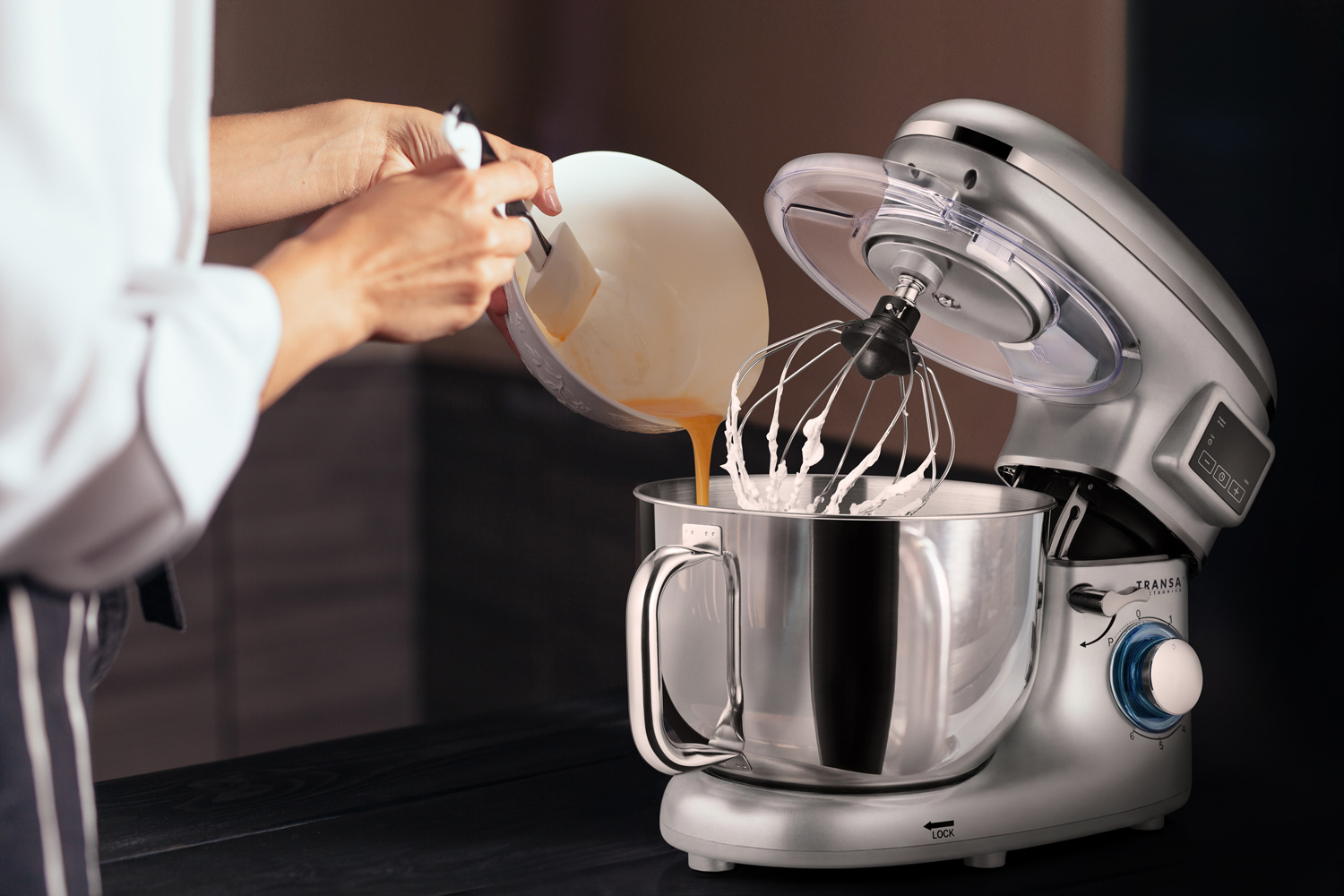 Osłona przeciwbryzgowa misy robota SilverHot Chef